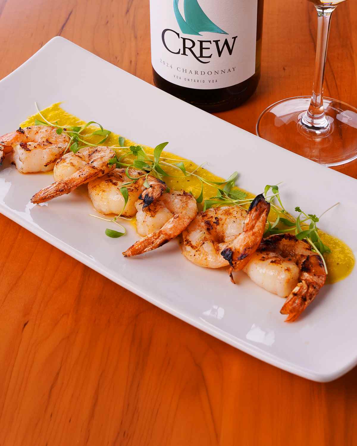 Grilled shrimp